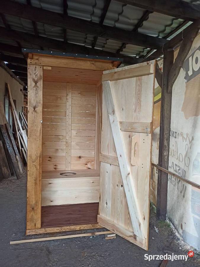 Wc ogrodowe duże toj toj wychodek sławojka śląskie
