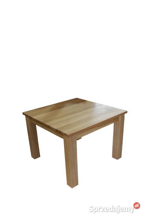 Ława dębowa, stolik drewniany dębowy kwadratowy