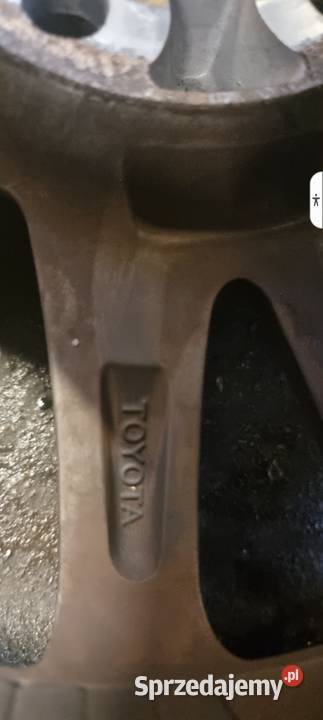 Alufelgi Toyota 5x1143 opony letnie Continental Trzebiatów