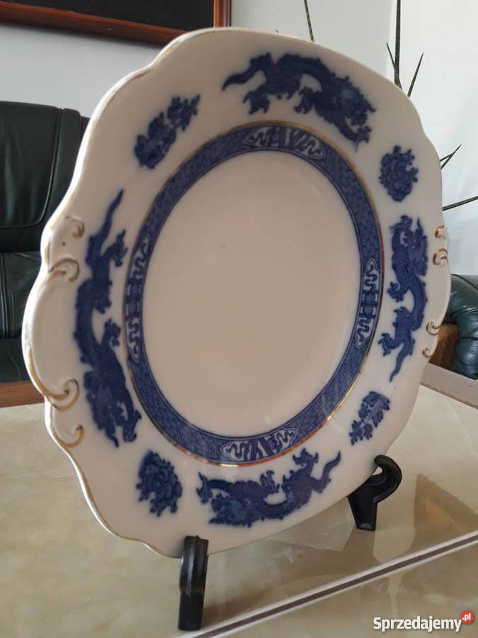 Antyk talerz porcelanowy CAULDON Anglia
