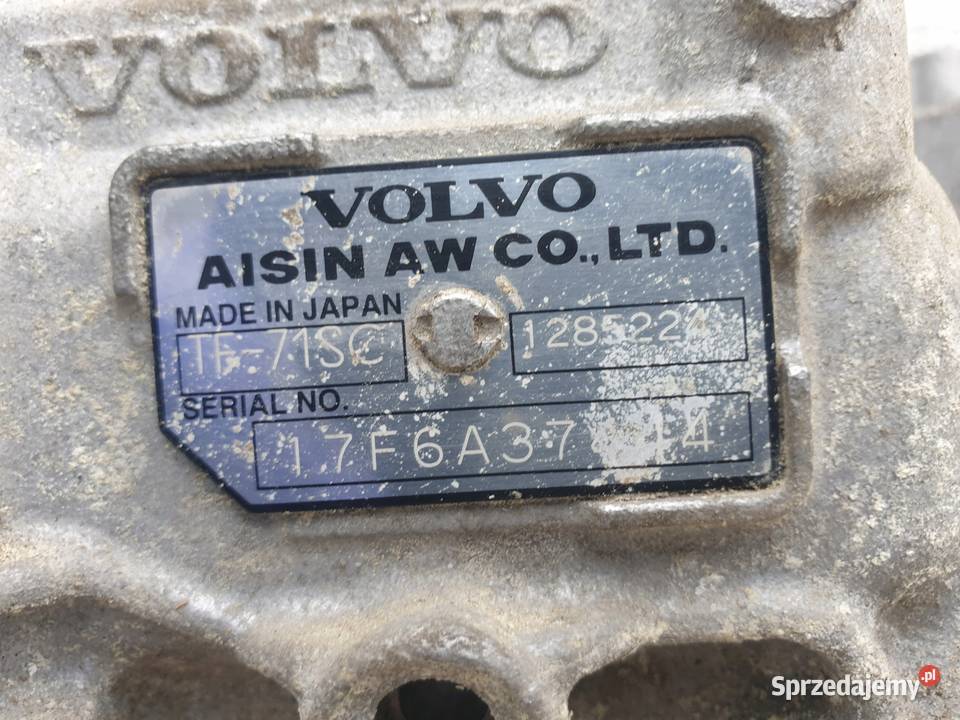 AUTOMATYCZNA SKRZYNIA BIEGÓW Volvo V60 S60 II 15 osobowe Chełm
