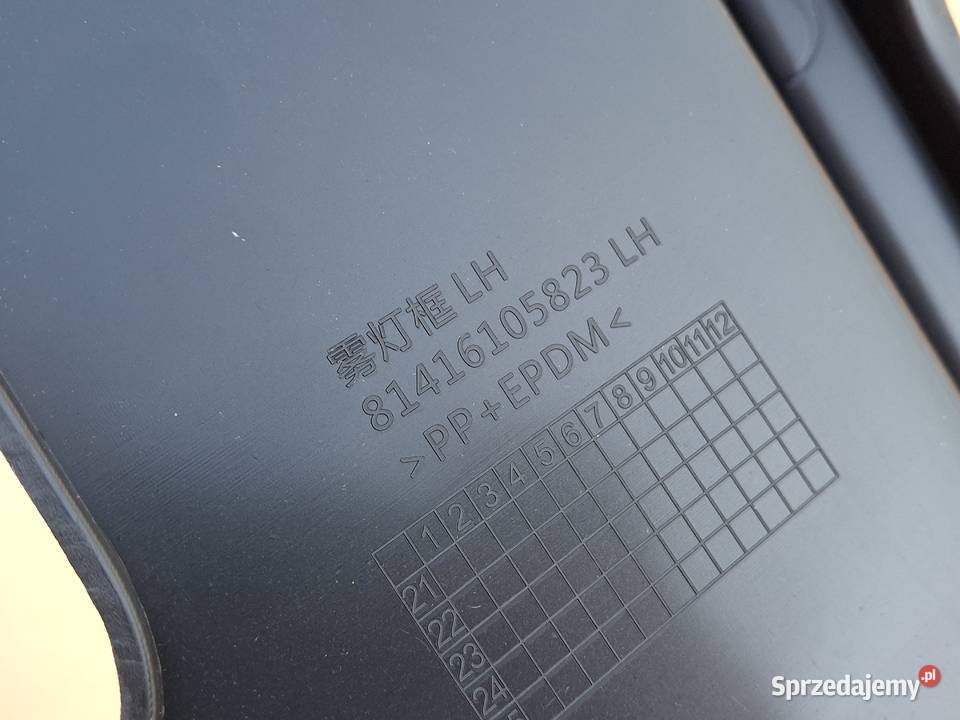 MAN TGX TG3 ZDERZAK LEWY OKULAR HALOGENU Bieleń