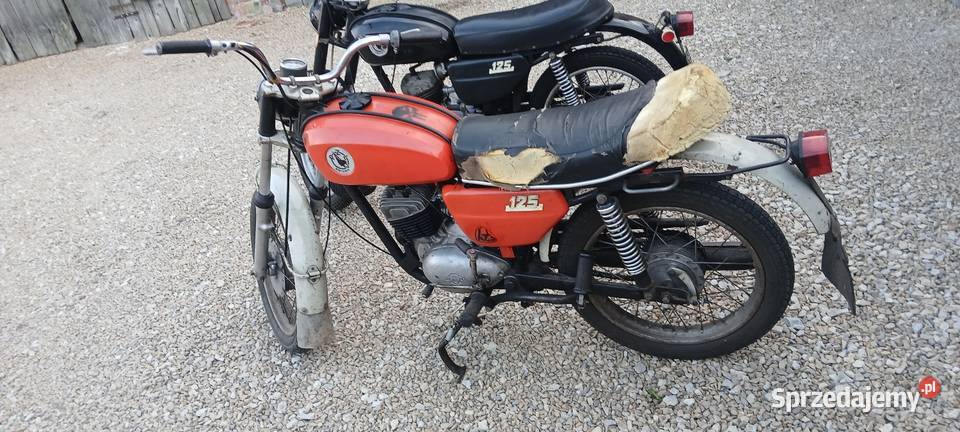 Wsk 125 czarna oryginal 3 wsk 125 kos zestaw