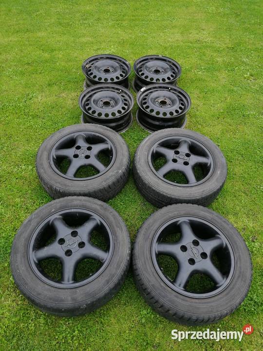 Opony zimowe na felgach aluminiowych OPEL Walce sprzedam