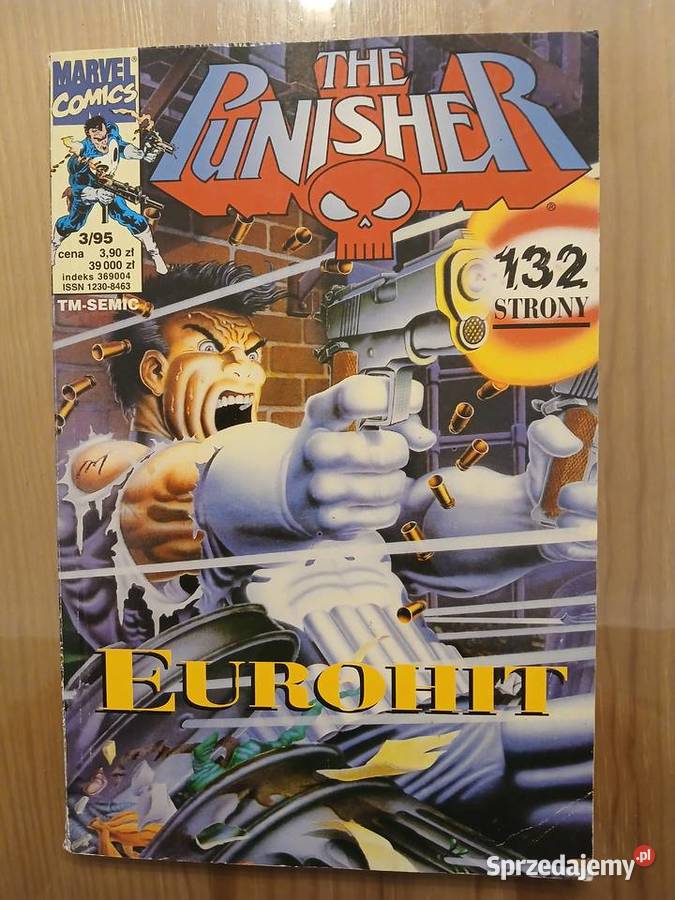 The Punisher Marvel TmSemic 395 stary komiks Kajetany