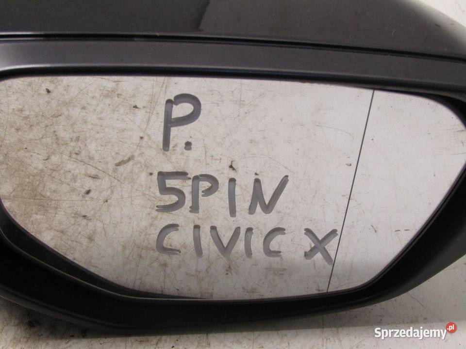 LUSTERKO PRAWE 5 PIN NH731P HONDA CIVIC X osobowe lubelskie