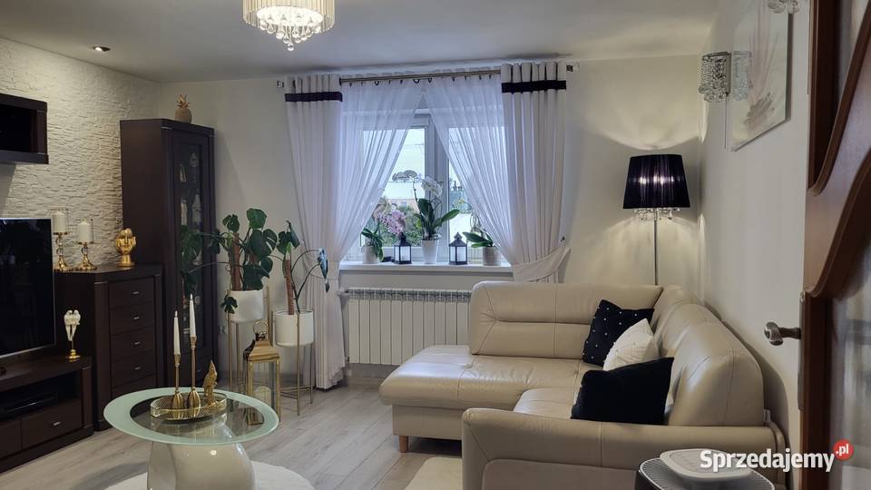 Przestronne dwupokojowe mieszkanie z ogrodem Minięta sprzedam