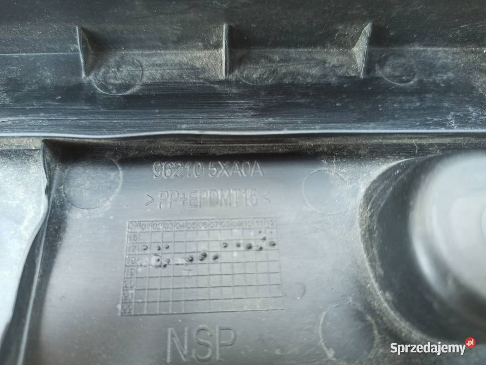 MERCEDES X MOCOWANIE PODKŁADKA TABLICY Trzciel