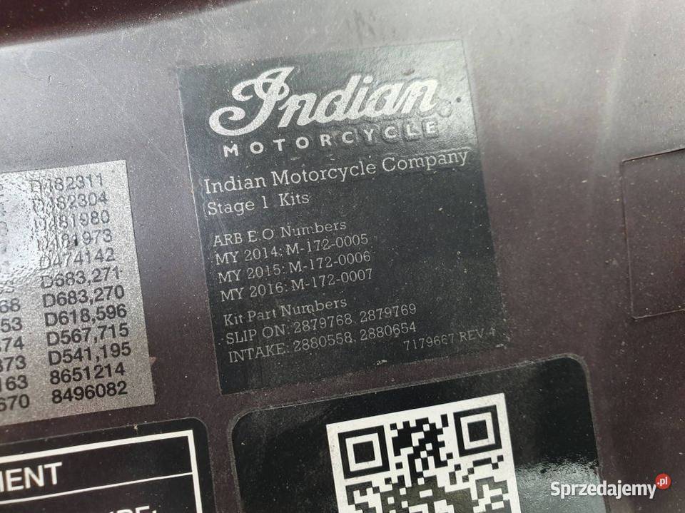 OSŁONA LEWA INDIAN CHIEFTAIN 5450242 osobowe Pozostałe Lipno