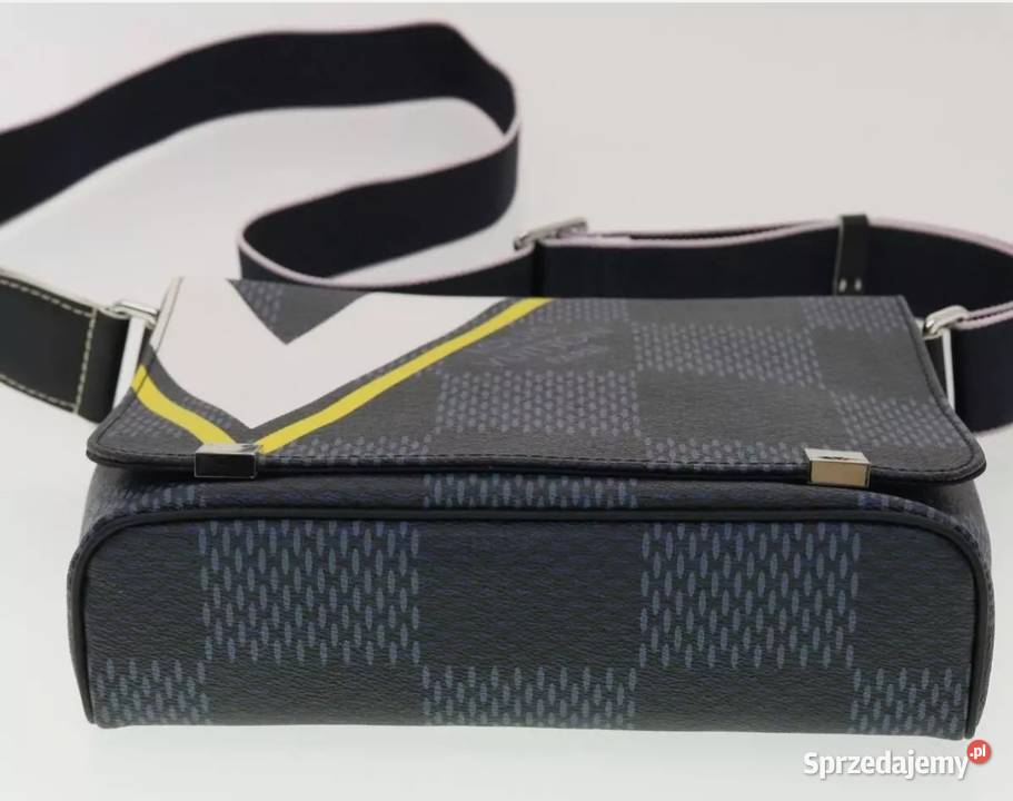 Oryginalna LOUIS VUITTON Damier Cobalt District Warszawa