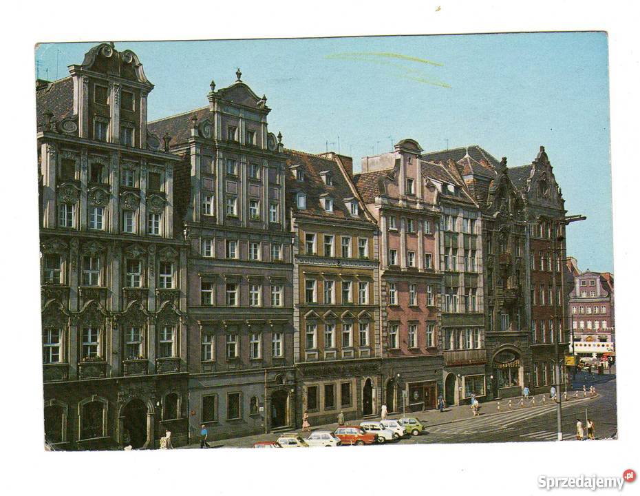 WROCŁAW RYNEK PIERZEJA POŁUDNIOWA POCZTÓWKA Krynki