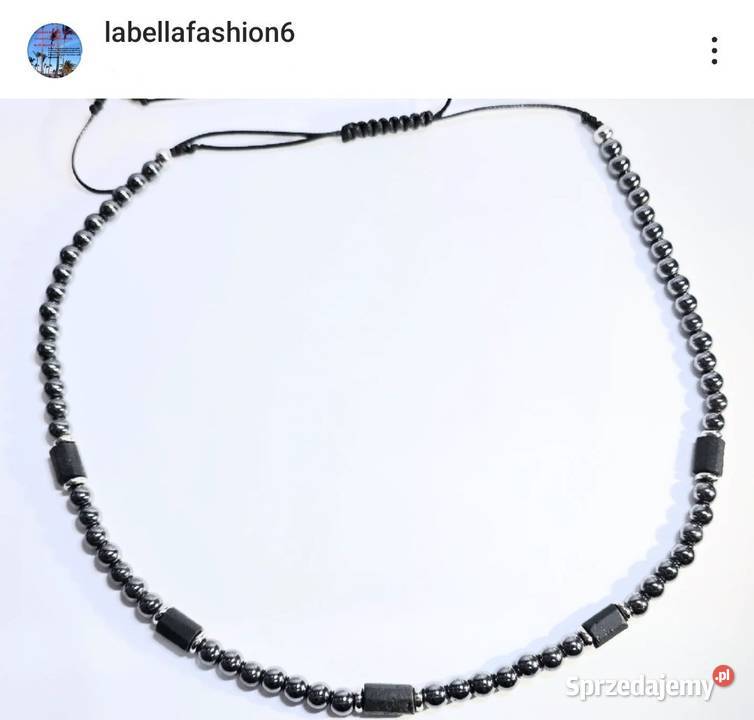 NASZYJNIK KAMIEŃ NATURALNY SUROWY TURMALIN Katowice