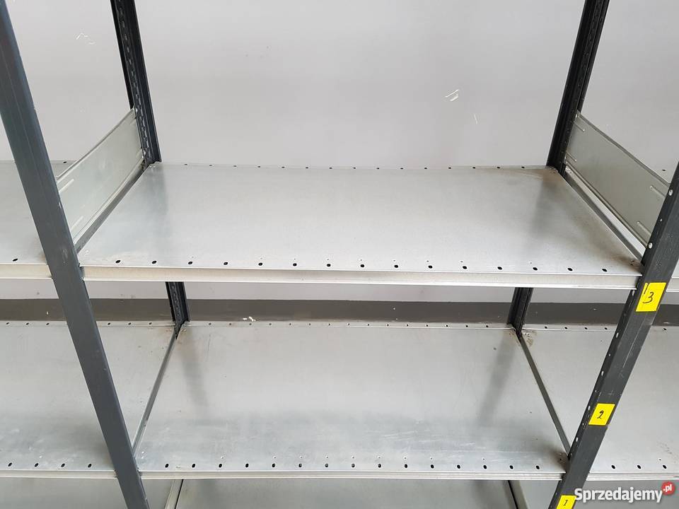 REGAŁ metalowy STS 505x230x50 30półek Dzierżoniów