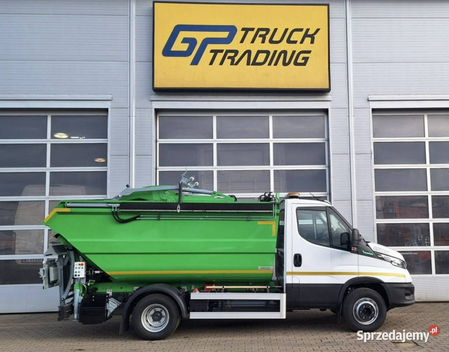 śmieciarki Iveco Iveco Daily 70C14 CNG tempomat Motoryzacja mazowieckie Sokołów