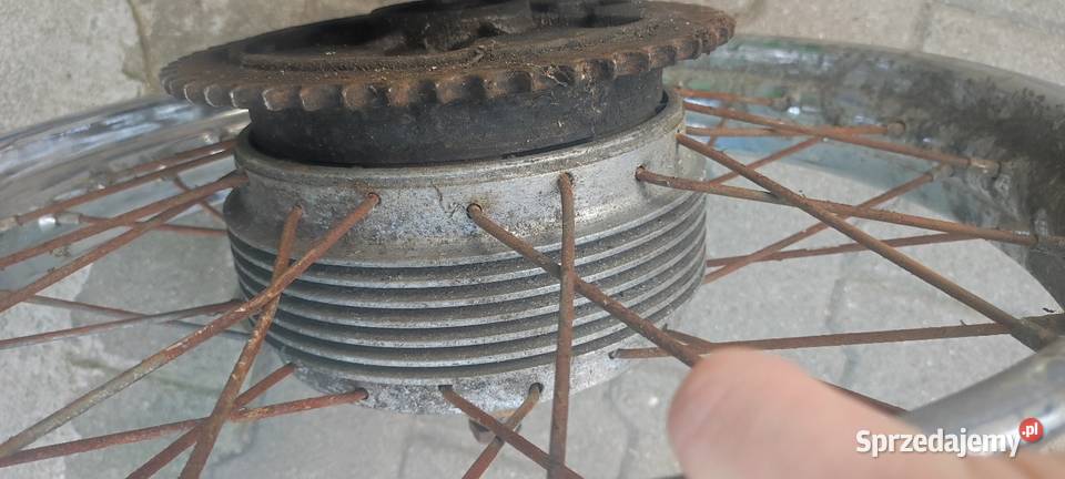 Jawa 350 koło tył zabierak zębatka