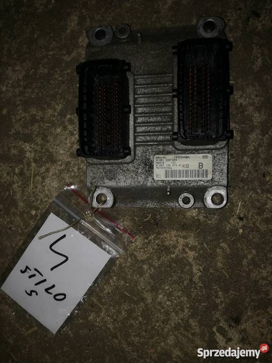 Komputer silnika Fiat stilo 14 16v Rok produkcji 2003 Mieleszyn
