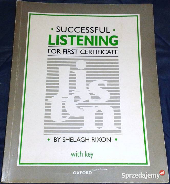 Successful listening for first certificate S lubelskie Chełm sprzedam