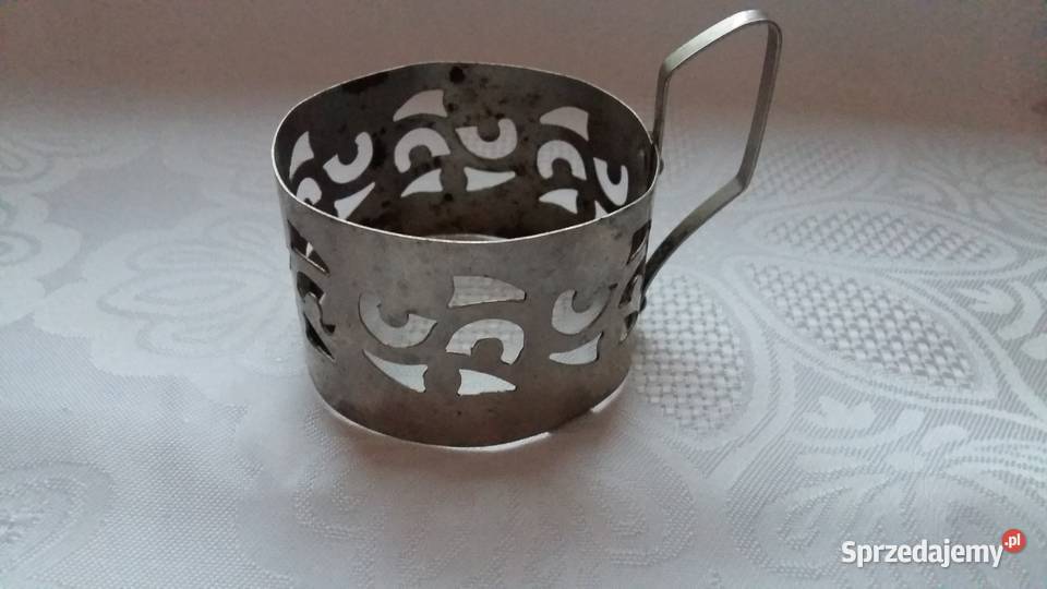 Koszyczki do szklanekuchwyty metalowePojedyncze Wyposażenie wnętrz Łódź