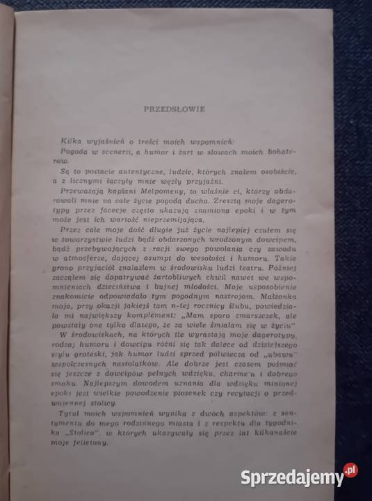 Jan Kruszewski Przed pół wiekiem w Stolicy Antykwariat wielkopolskie