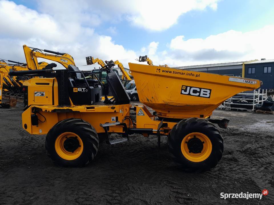 WOZIDŁO OBTOTOWE 4X4 6 TON JCB TEREX THWAITES Maszyny budowlane wielkopolskie Krotoszyn