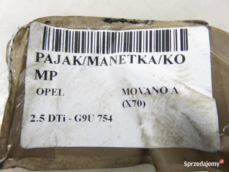 PRZEŁĄCZNIK ZESPOLONY OPEL MOVANO A 8200199519 Wyposażenie wnętrza