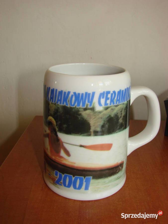 XII Spływ Kajakowy Ceramików Lubiana 2001 kufel pomorskie