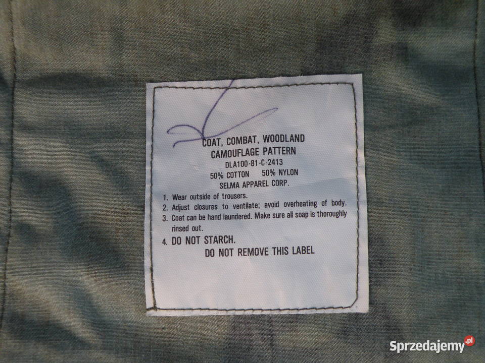 Bluza BDU woodland Medium x short