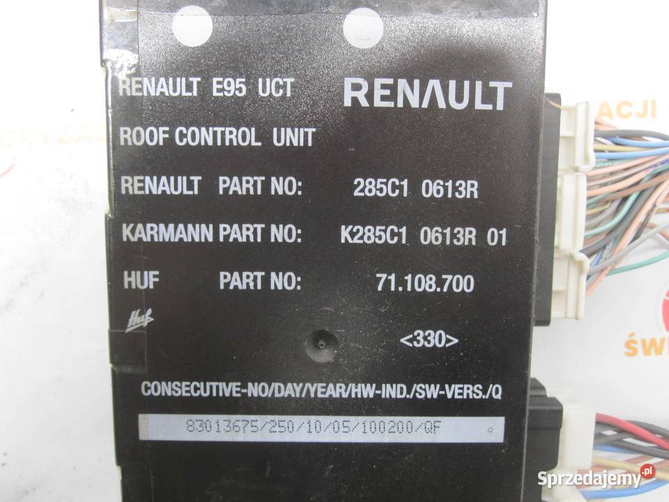 RENAULT MEGANE III CC 11r moduł sterownik dachu Kielce