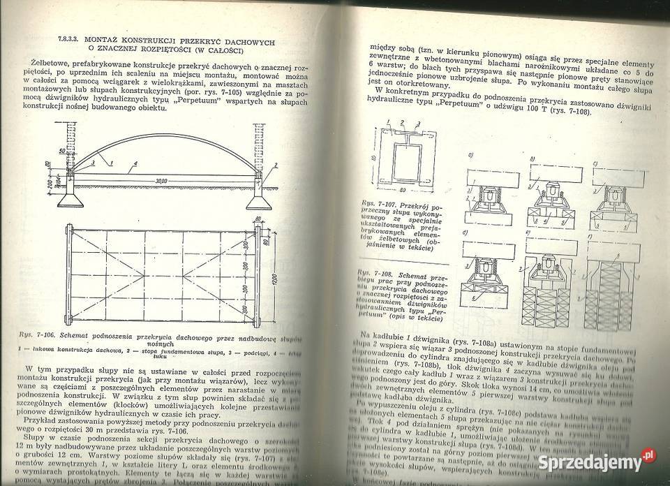 Technologia i organizacja budowy 1965Dyżewski Łódź