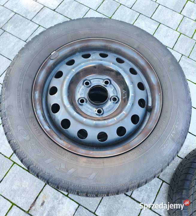 Komplet kół zimowych KIA Hyundai 19565R15 felgi