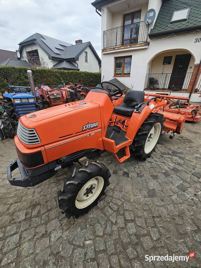 Kubita X20 4x4 wspomaganie mini traktorek kujawsko-pomorskie Rożno-Parcele sprzedam