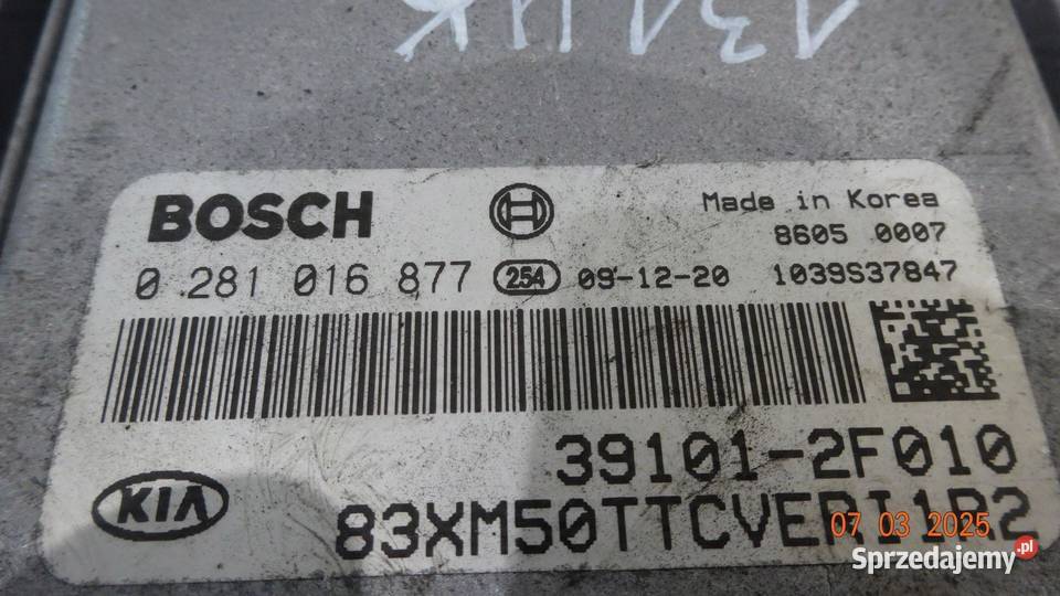 KIA SORENTO II 4x4 10r komputer sterownik osobowe