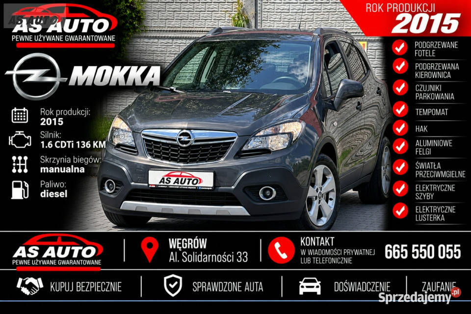Opel Mokka 16CDTi 136 ASR (kontrola trakcji) Węgrów