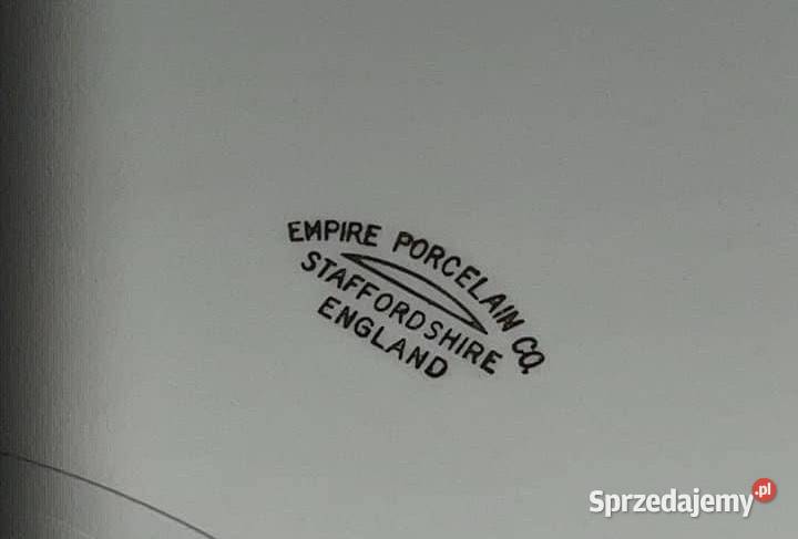 Serwis Staffordshire Empire Porcelain Co England Gdańsk