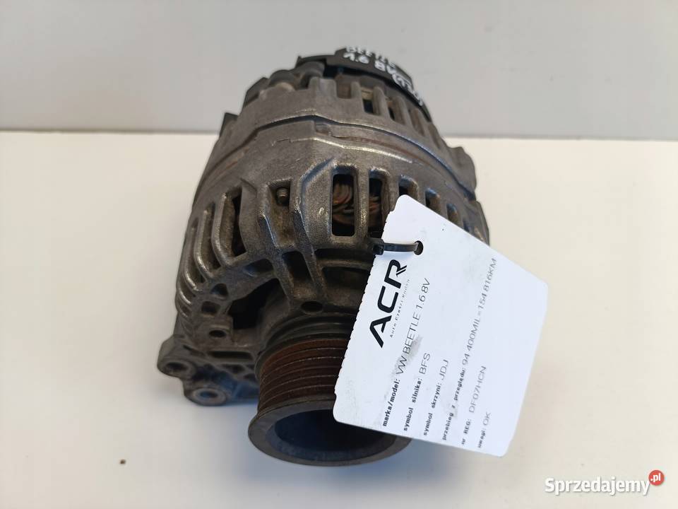 ALTERNATOR VW Beetle 16 8V 70A 06A903026B osobowe Chełm