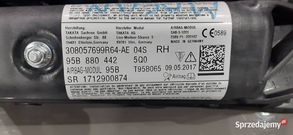 Porsche Macan poduszka tył siedzenie prawa lewa osobowe Legnica