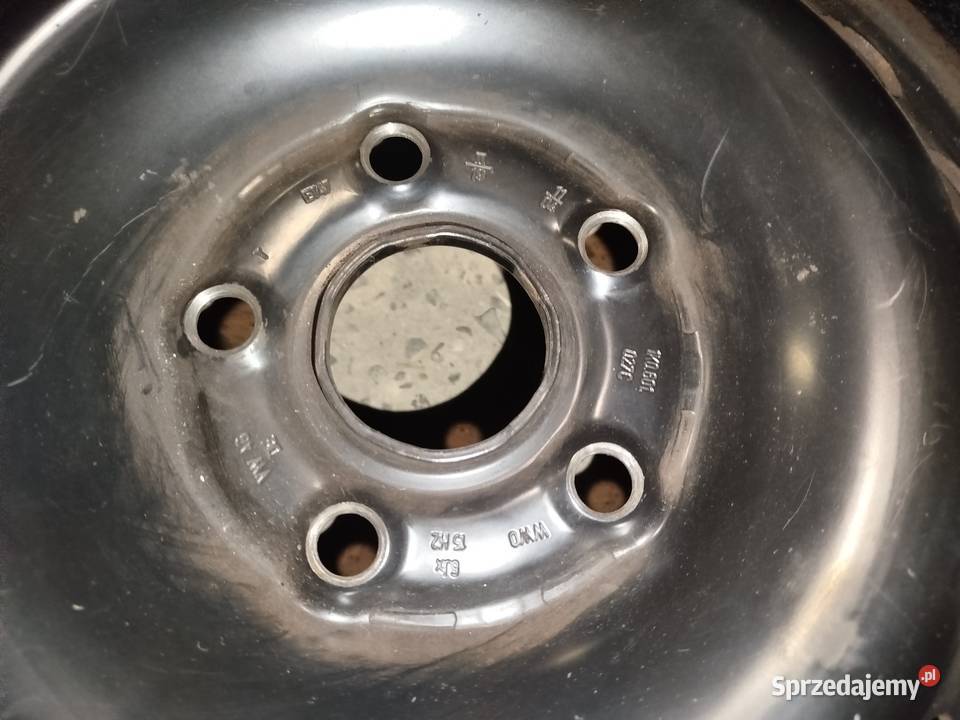 Felgi stalowe 15 VW Golf V Koźmice Wielkie sprzedam