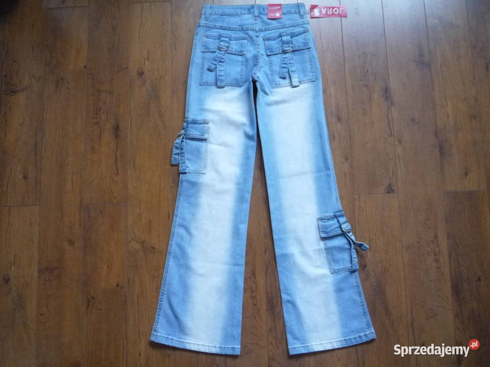 Nowe Sarol 34XS Spodnie jeansowe rozszerzane Szczecin