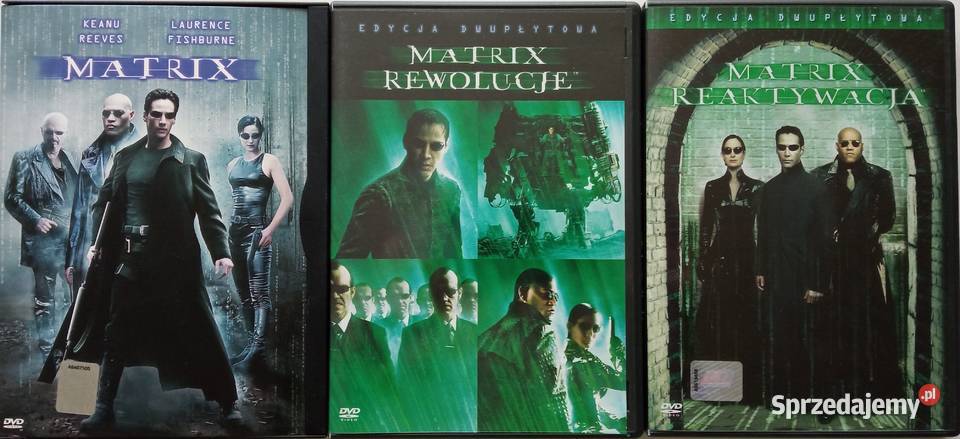 Matrix 13 5DVD Keanu Reeves Hugo Weaving Filmy łódzkie Łódź