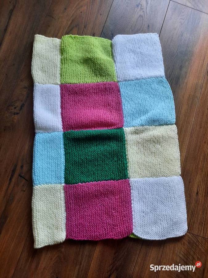 Kocyk narzutka Handmade 64x88 mazowieckie Wieliszew
