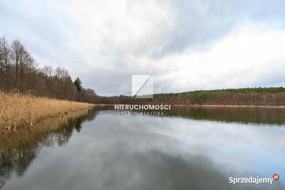Działka brzegiem jeziora Postomsko 1844 mkw Lubniewice