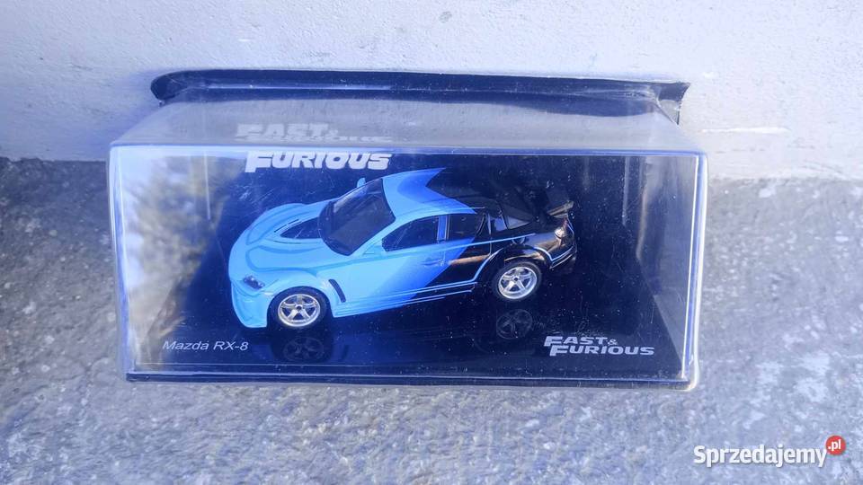 MAZDA RX8 model deagostini 143 Szybcy i wściekli