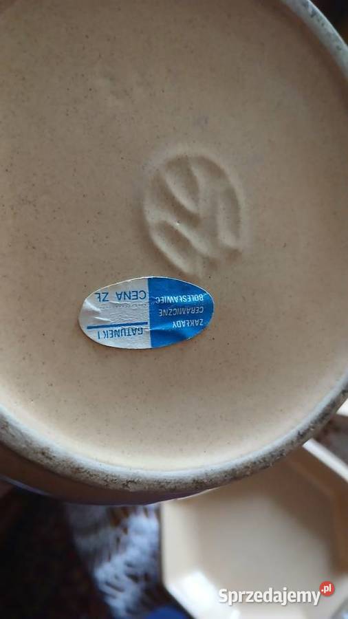 Ceramiczny zestaw BOLESŁAWIEC Hrubieszów