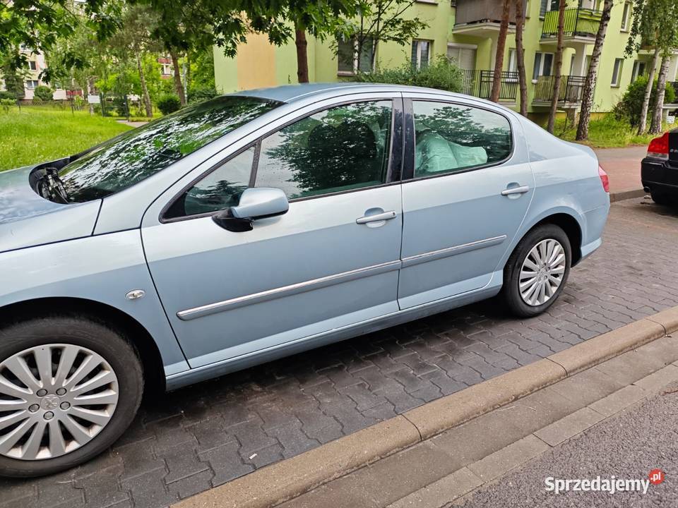 Peugeot 407 20 HDi 136 2008 manual OC i przegląd Pruszków