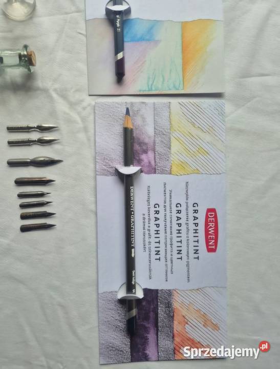 Roman Szmal złoty box kredki akwarelowe stalówki Brzesko