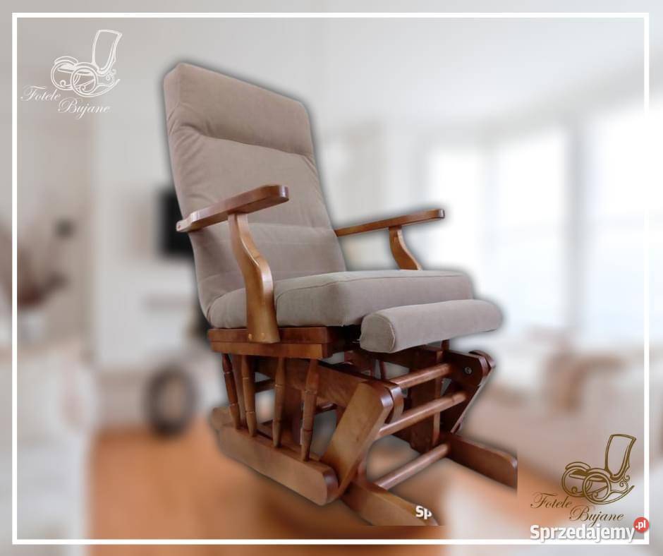 Fotel bujany fotele bujane fotel matki karmiącej 65cm łódzkie sprzedam