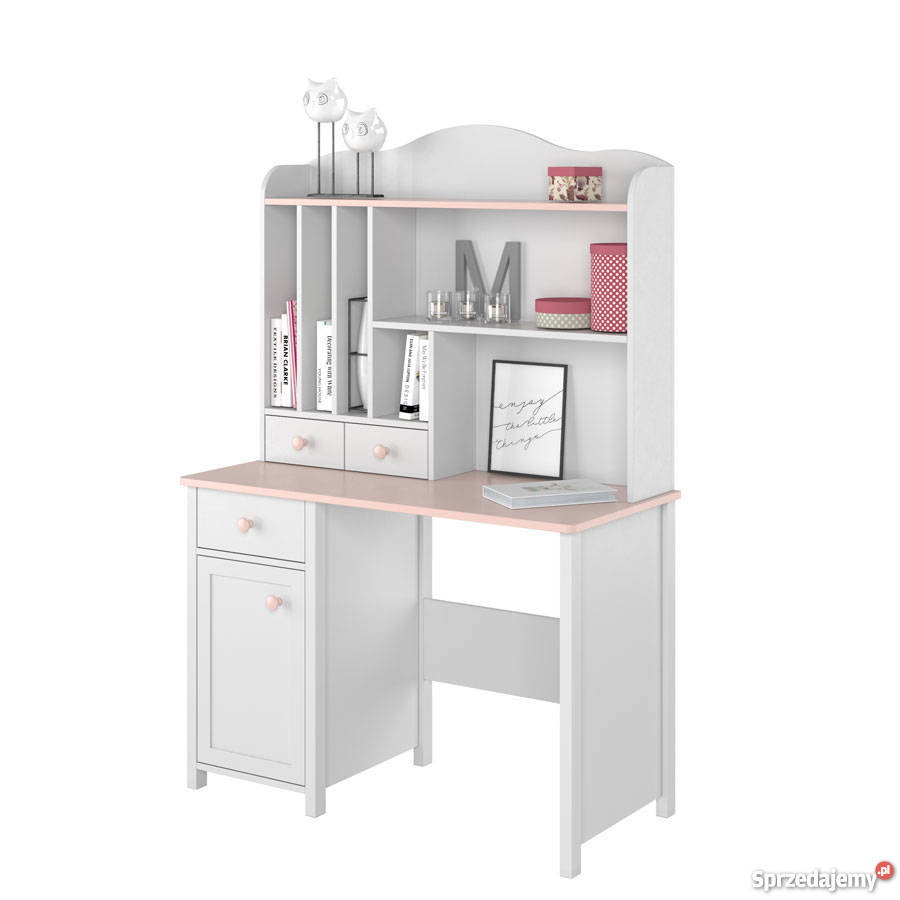 Meble Do Pokoju Młodzieżowego Łóżko Biały Róż Gdańsk sprzedam