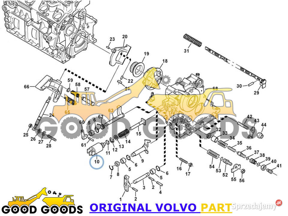 VOLVO CEWKA REGULATORA PALIWA 15185105 2905388