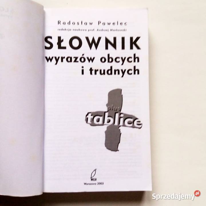 Radosław Pawelec Słownik wyrazów obcych i encyklopedie, słowniki, leksykony Łódź