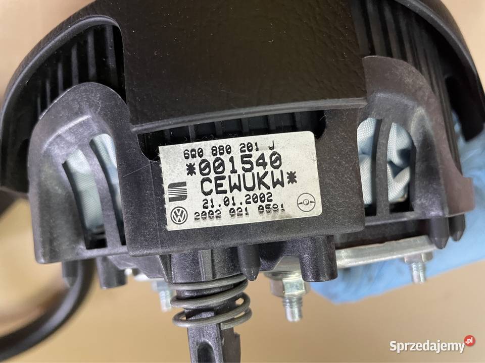6Q0880201 kierownica airbag vw polo IV 4 9N zachodniopomorskie Szczecin